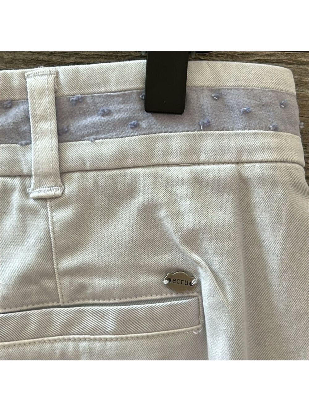 NWT Ecru The Mitchell Project Nash Shorts Size 4 Color:Hydrangia - Picture 6 of 15